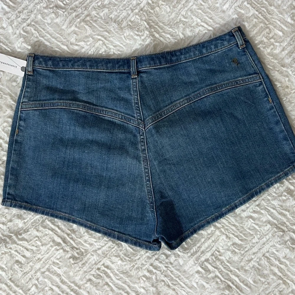 Pilcro Micro Jean Shorts - Picture 3 of 7